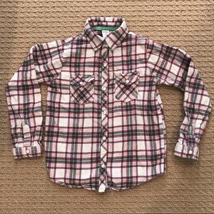 Worn Once! Carter’s Flannel Plaid Snap Button Top